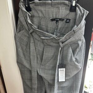 Gray Checkered Hugh waisted VERO MODA